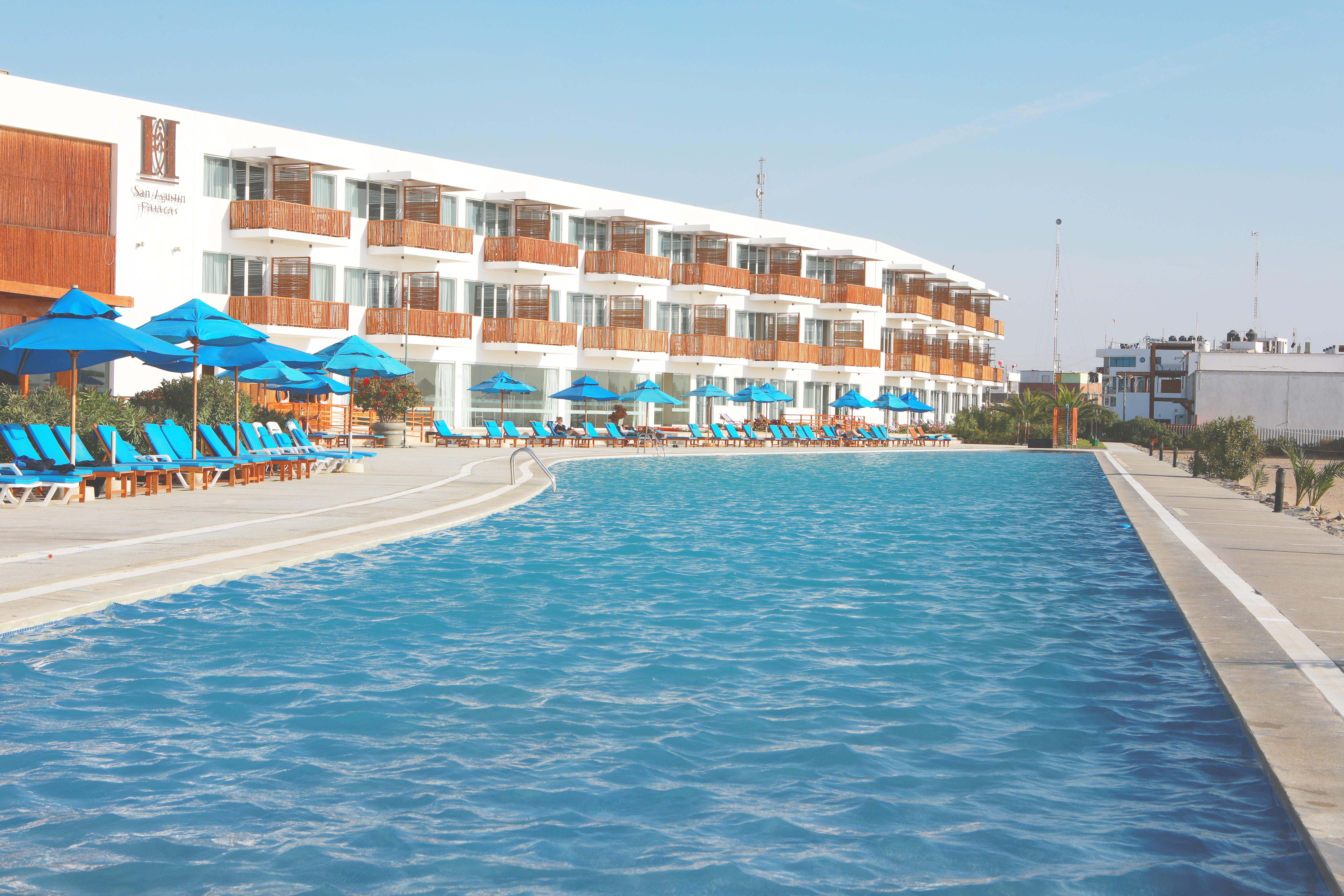 San Agustin Paracas Buitenkant foto